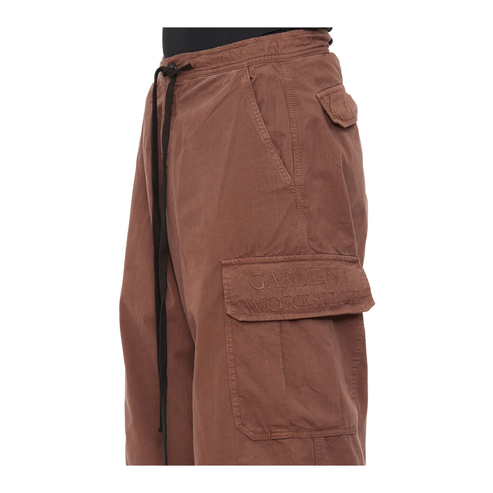 Garment Workshop Ripstop Cargo Broek Brown Dames
