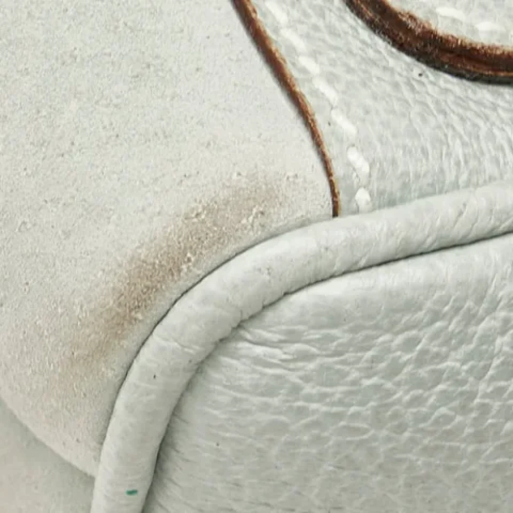 Gucci Vintage Pre-owned Leather gucci-bags Blue Dames