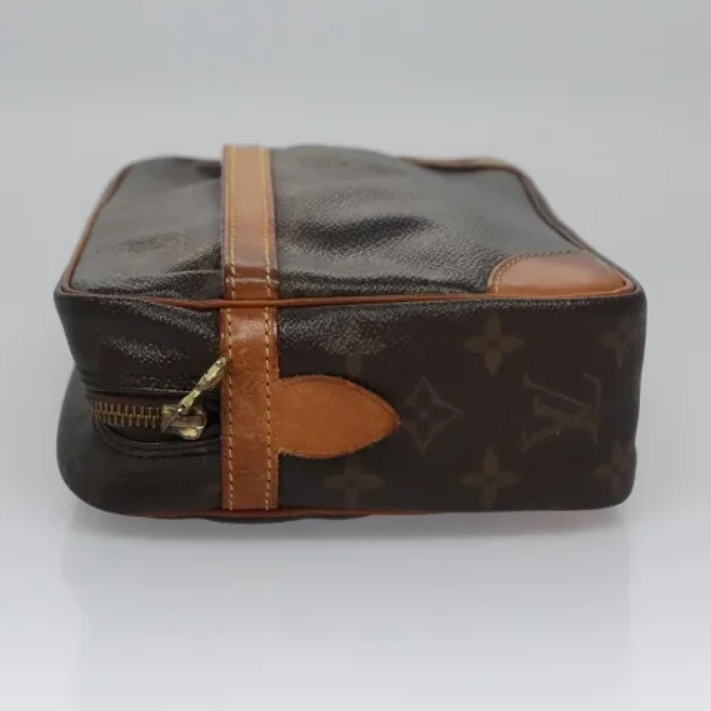 Louis Vuitton Vintage Pre-owned Canvas clutches Brown Dames