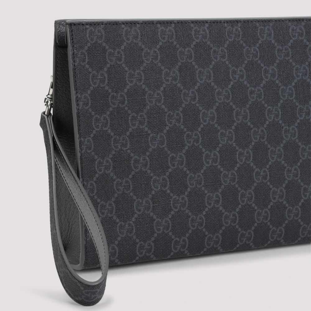 Gucci Stijlvolle Pouch voor Dagelijks Gebruik Black Heren