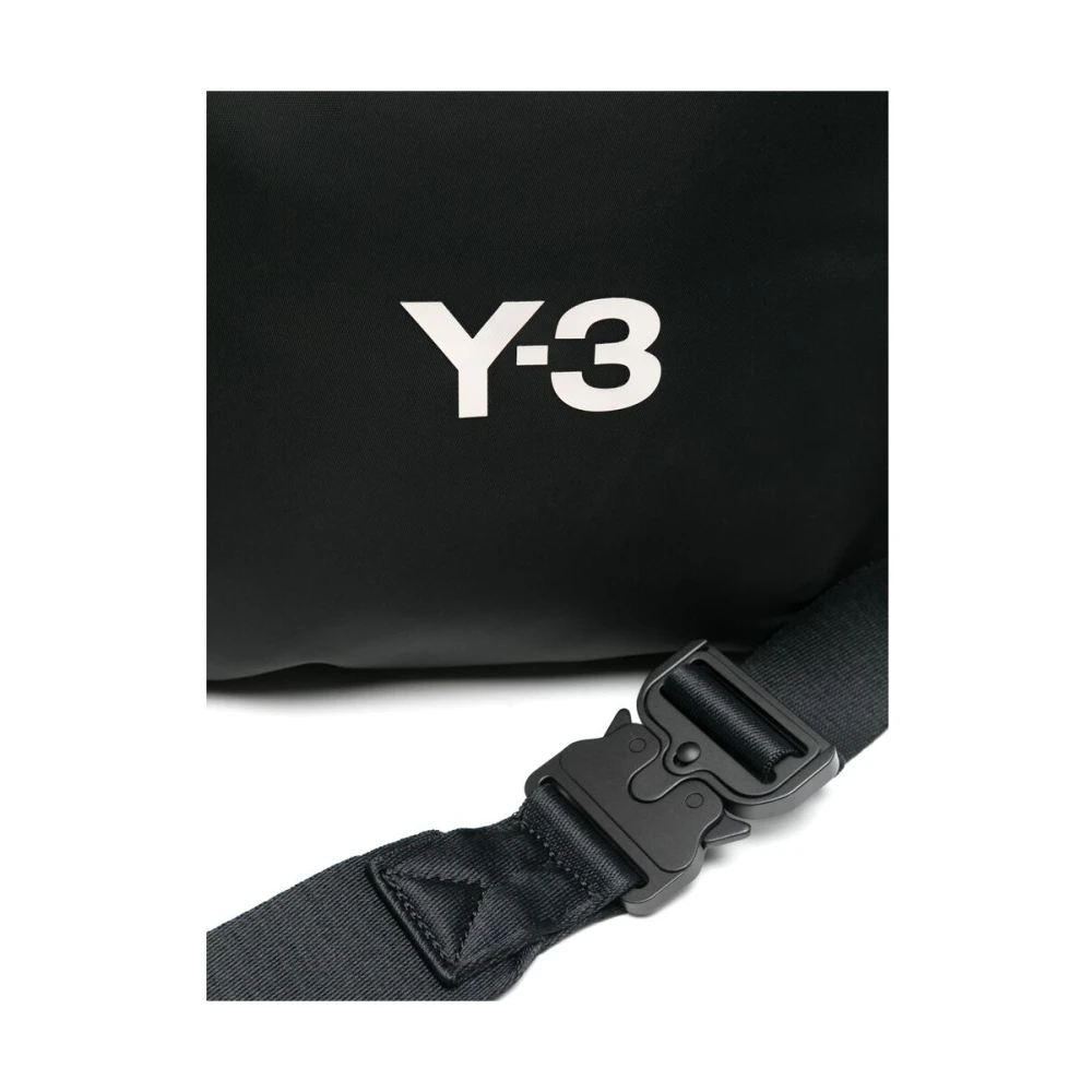 Y-3 Nylon Winkelmandje met Verstelbare Band Black Heren