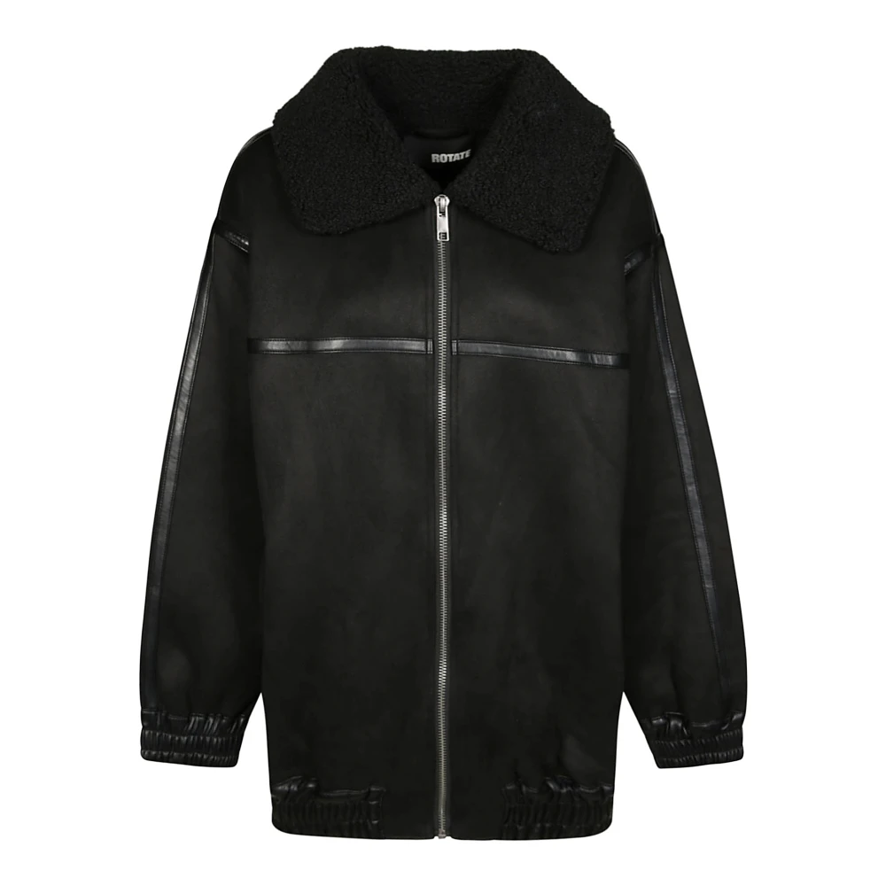 Rotate Birger Christensen Bomber Over Jacket Black Dames