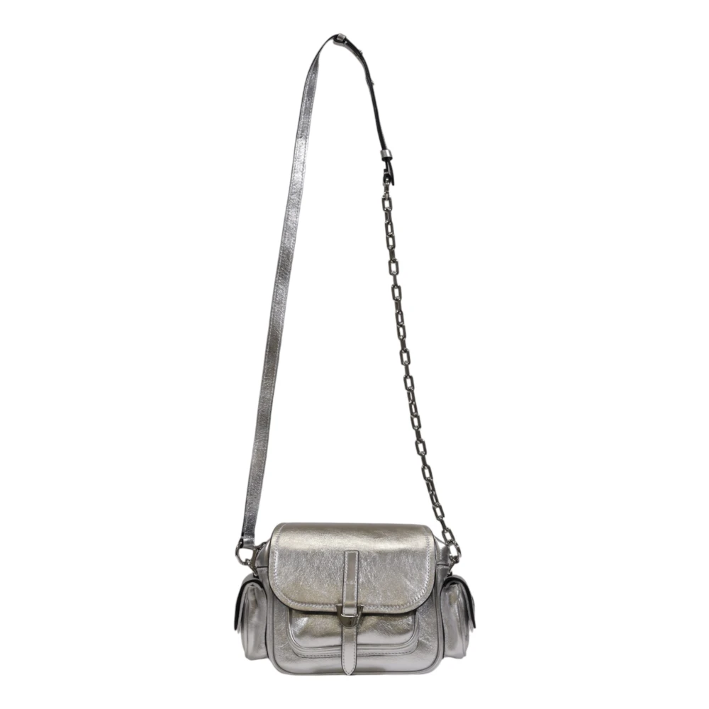 Coccinelle Leren Dames Tas Herfst Winter Collectie Gray Dames