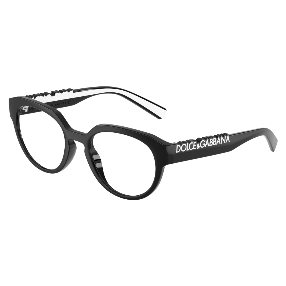 Dolce & Gabbana Unisex Black Glasses, 51 Mm, Optical Frame