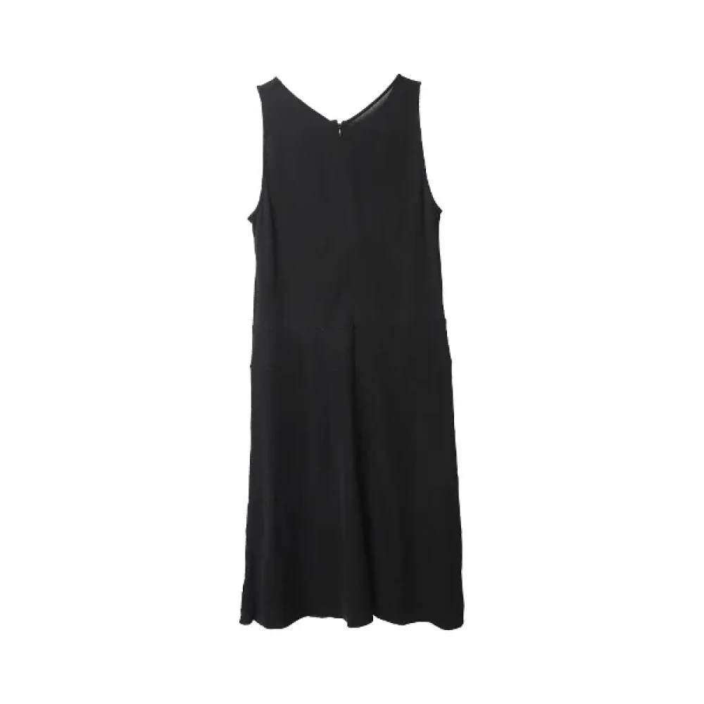 Jil Sander Pre-owned Cotton dresses Black Dames