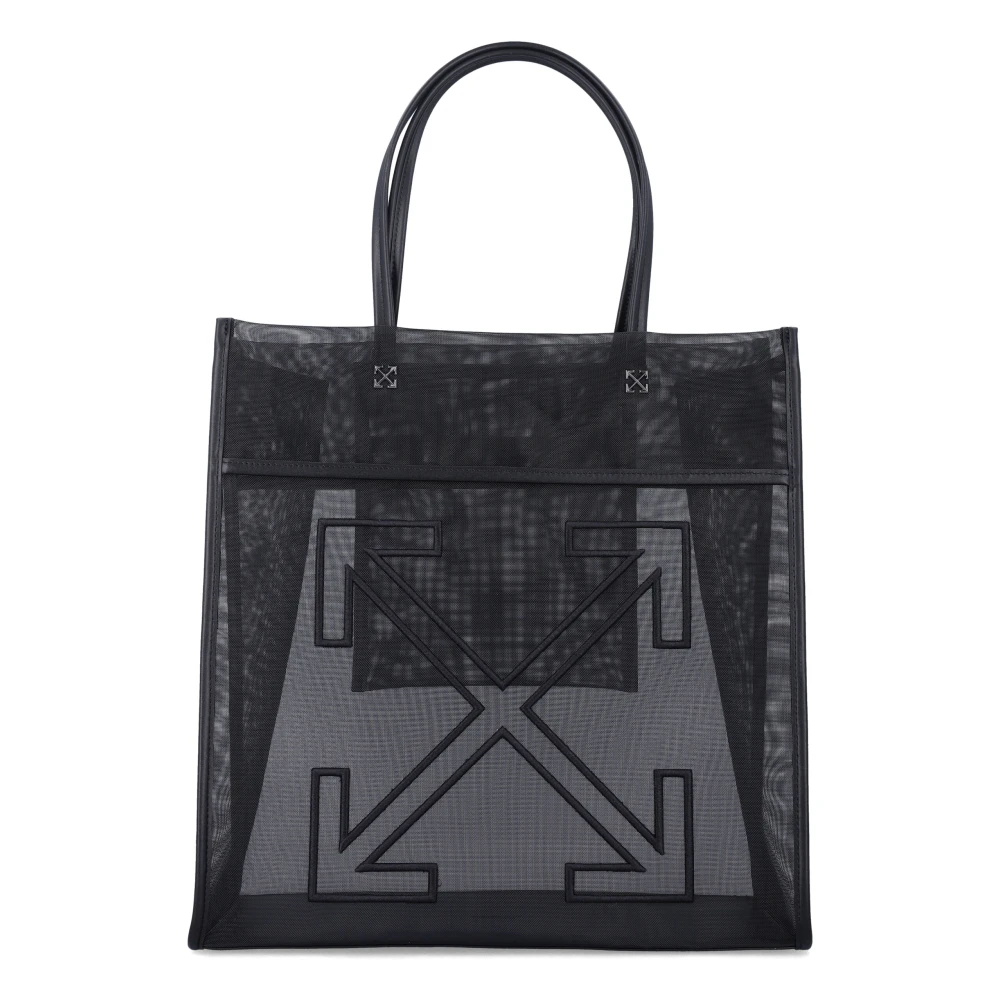 Off White Women's Black Market Tote Bag - Shopping Bags - One Size - Bags