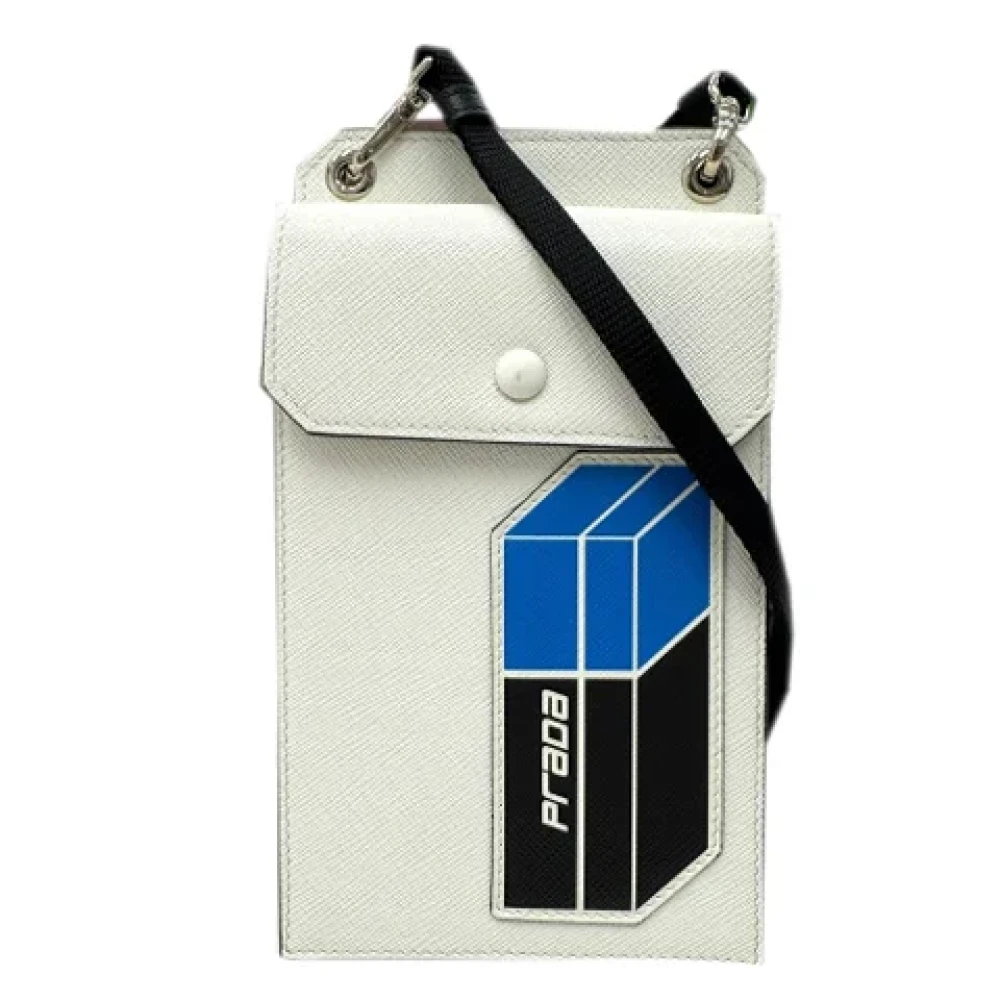 Prada Vintage Pre-owned Fabric prada-bags White Dames