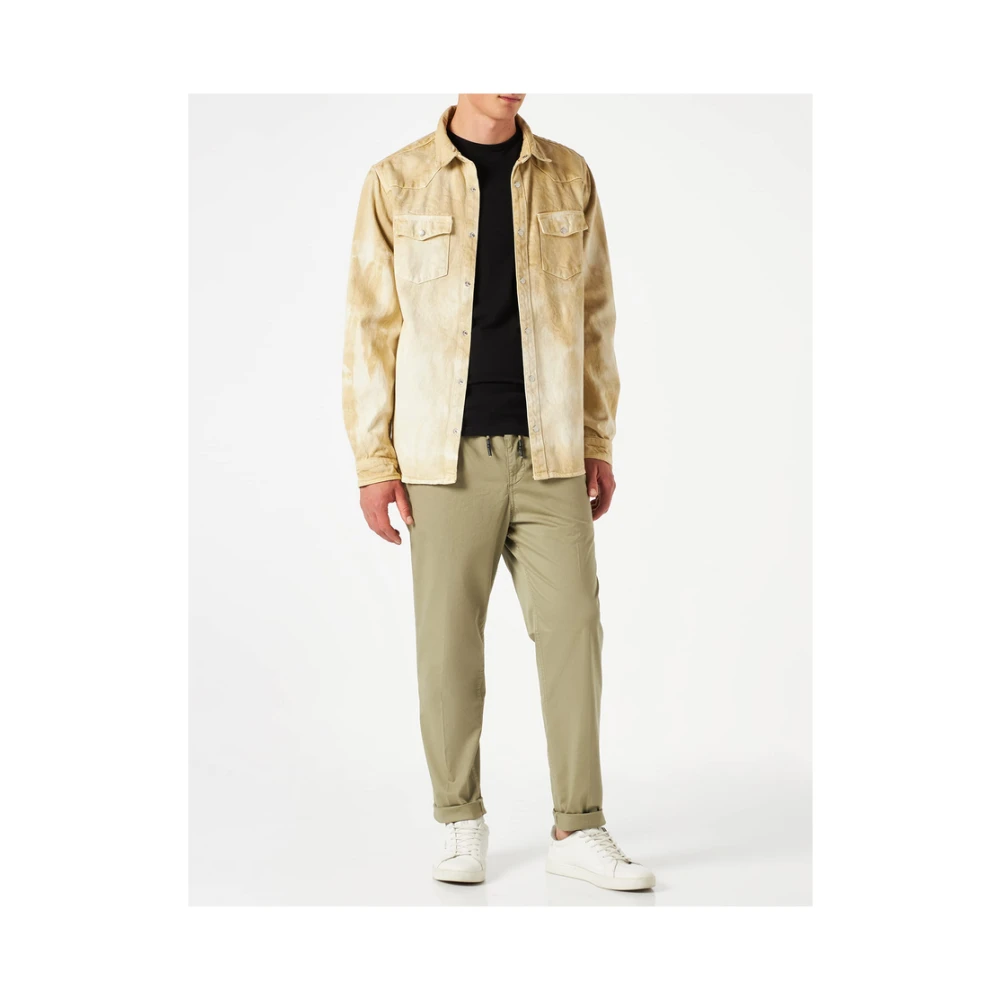 CINQUE Heren Broeken & Shorts Green Heren