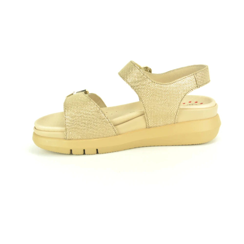 Mephisto Goud Print Sand. 2Velcro DZ.