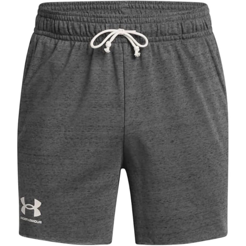 Under Armour Men's Gray Rival Terry Shorts