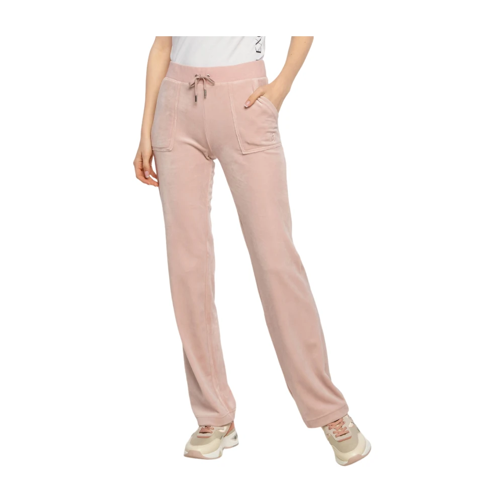 Juicy Couture Rose Dust Veloursweatpants Pink Dames