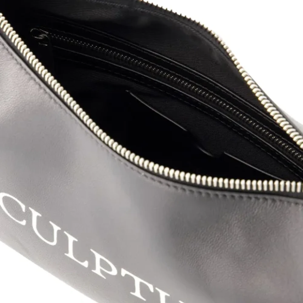 Off White Leather handbags Black Dames