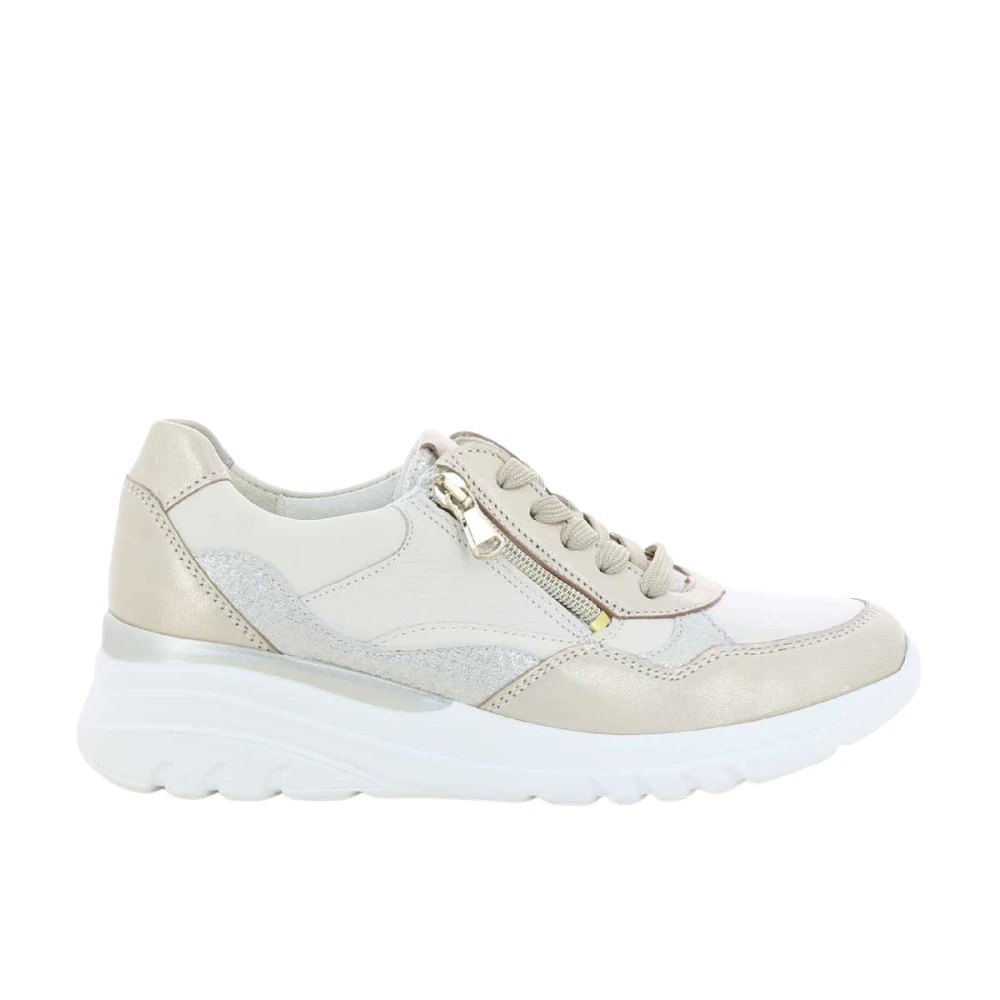 Waldläufer Carla Sneakers Dames Schoenen Beige