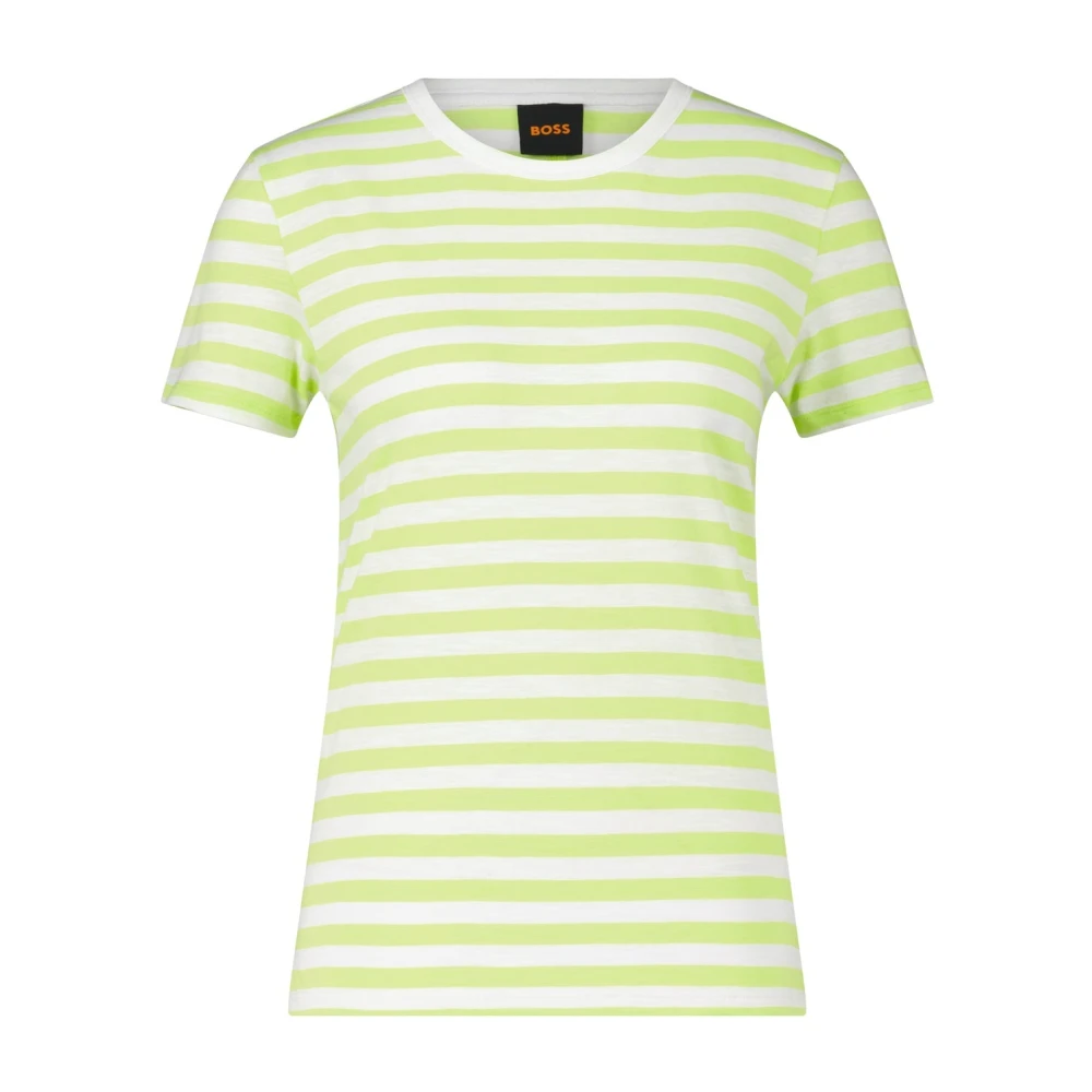 Hugo Boss T-Shirts Green Dames
