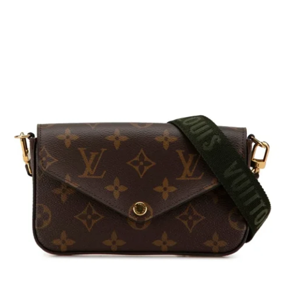 Louis Vuitton Vintage Pre-owned Leather louis-vuitton-bags Brown Dames