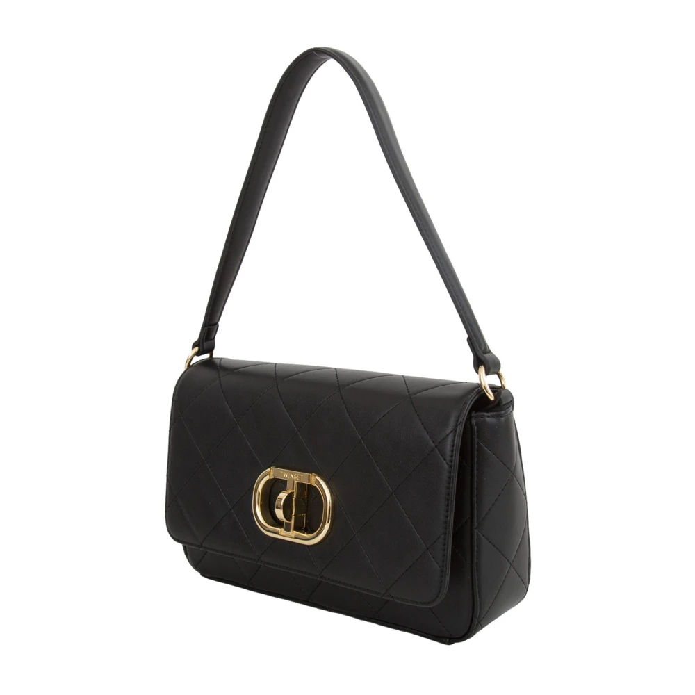 Twinset Zwarte Schoudertas Black Dames