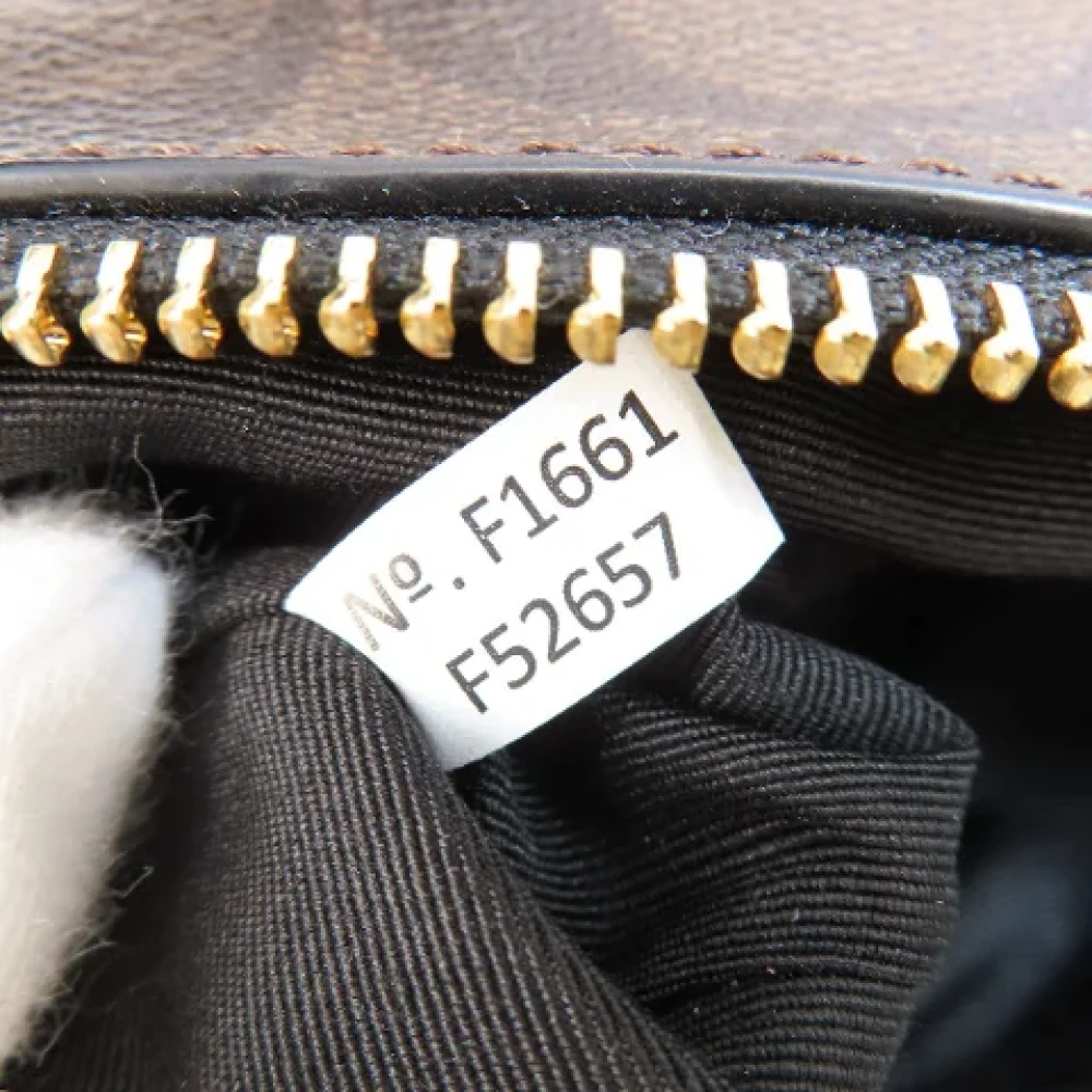 Coach Pre-owned Canvas shoulder-bags Brown Dames