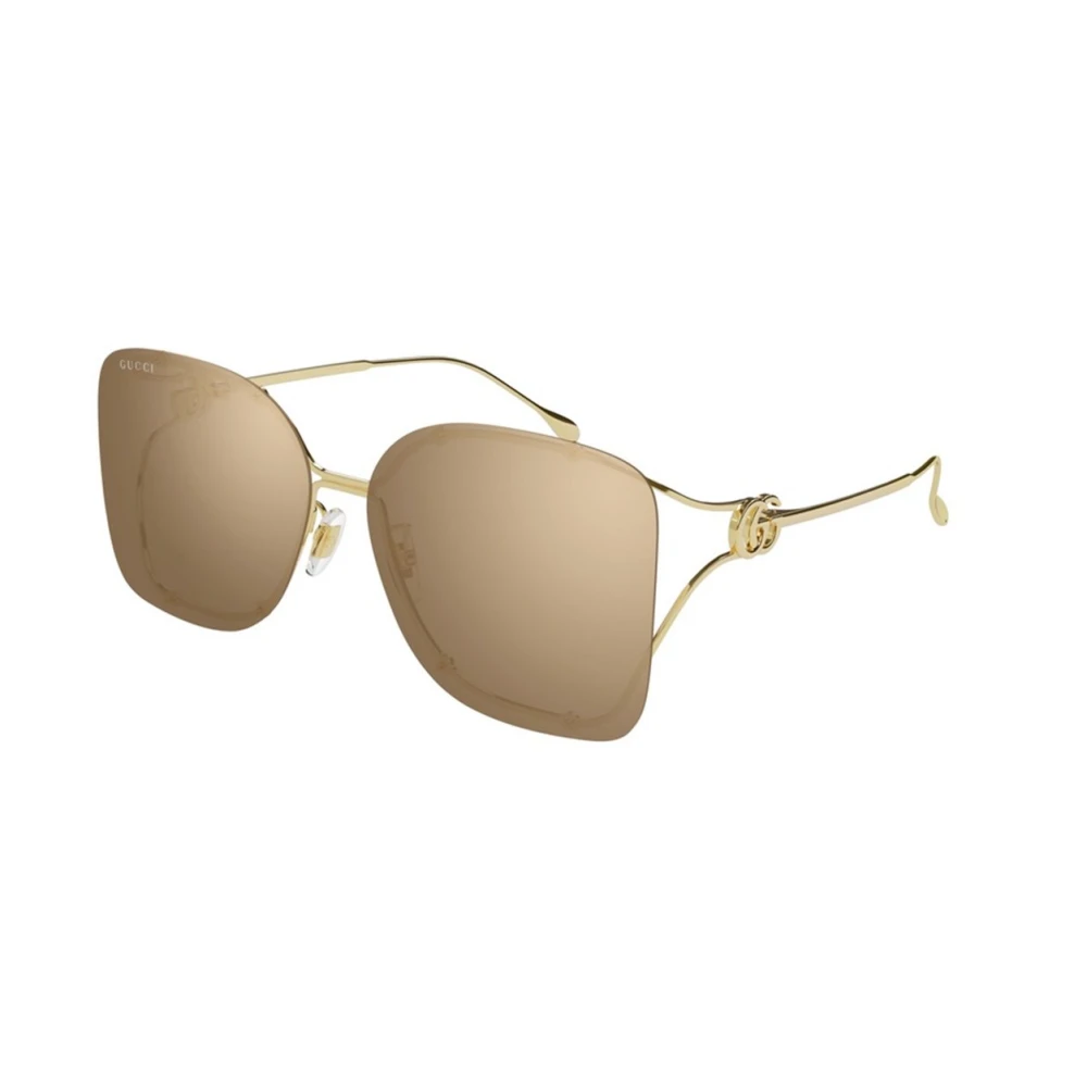 Gucci Yellow Sunglasses, Female, 60 Mm, Authentic Stylish Glasses With Premium Quality