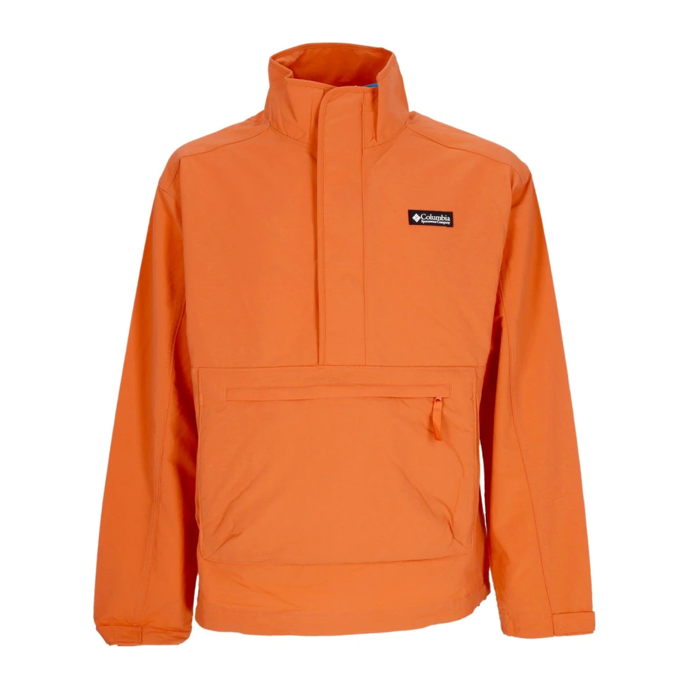 Columbia Orange Packable Windbreaker Desert - Male - Light Jackets - S - Jackets