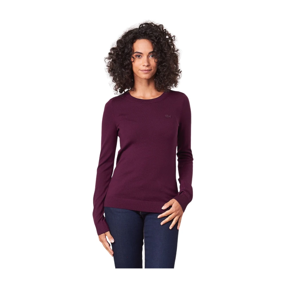 Lacoste Sweatshirts Purple Dames