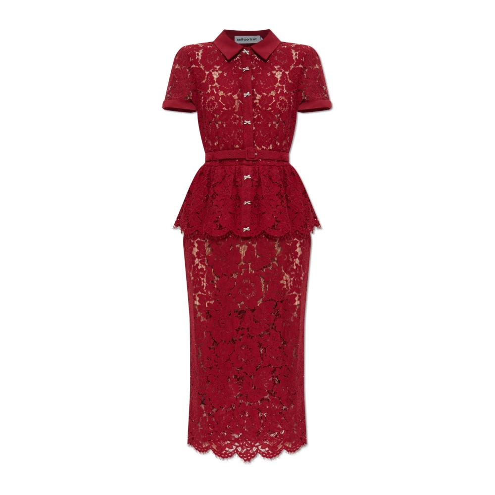 Dresses > Day Dresses > Midi Dresses - - Self Portrait - Modalova