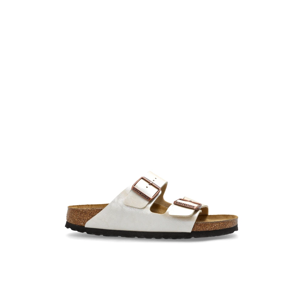 Birkenstock Women's Beige Arizina Bs Slides