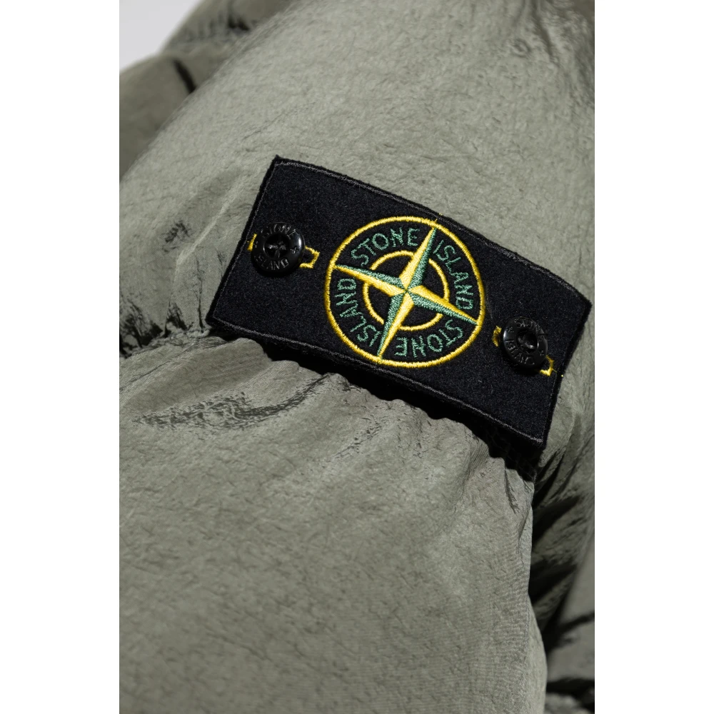 Stone Island Donzen Jas van de Nylon Metal Collectie Green Heren