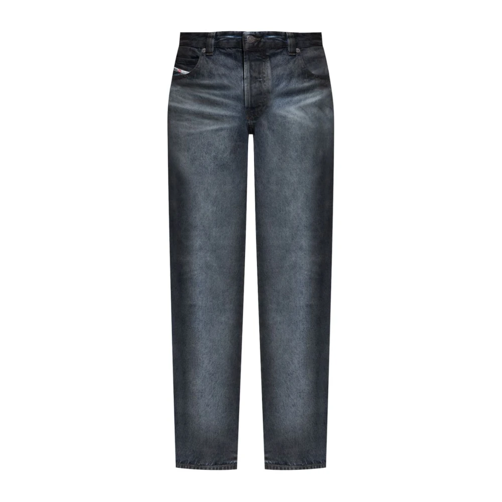 Diesel Blauwe Denim Jeans Blue Heren