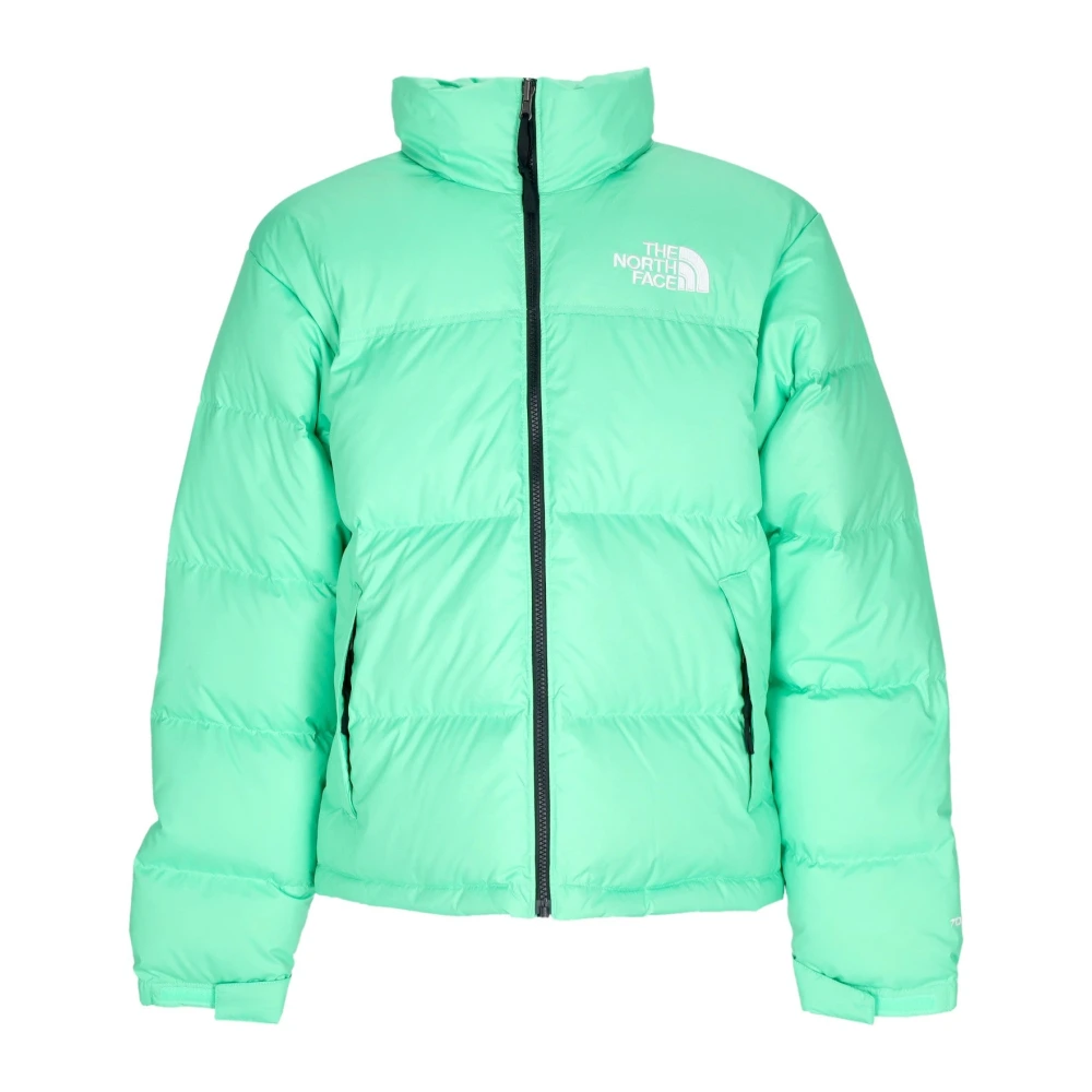 The North Face Retro Nuptse Donsjack Groen Green Heren