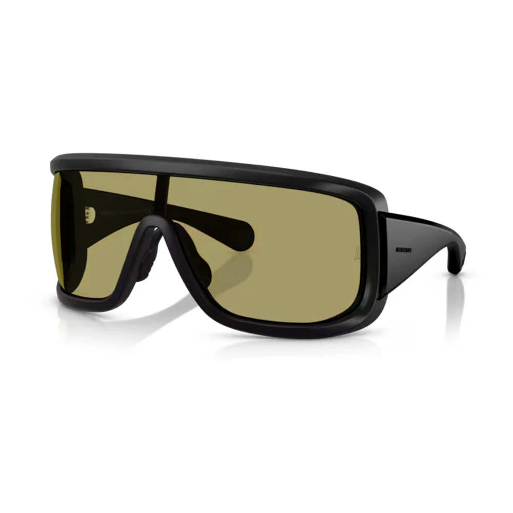 Moncler Unisex Black /Green Sunglasses - Sunglasses - 42 Mm - Accessories