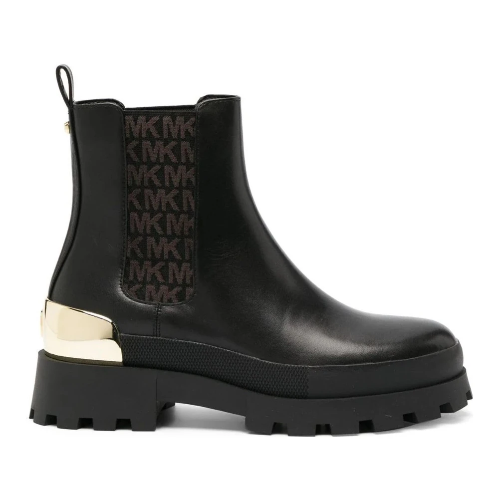 Michael Kors Black Chelsea Boots, Female, 7 Uk, Rowan Ankle Boots