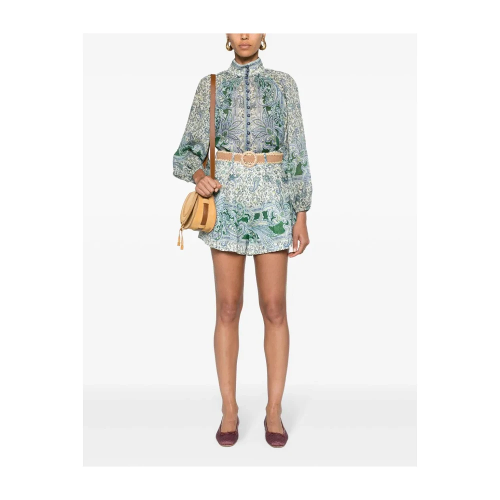 Zimmermann Paisley Print Blouse Multicolor Dames