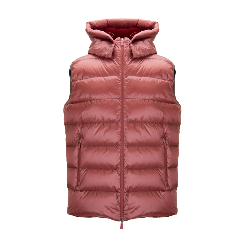 Herno Mannelijk Rood Jassen Heren, L, Down Vest