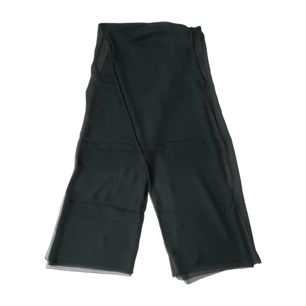 Dolce & Gabbana Uomo Verde - Sciarpa Scialle Di Seta Da Collo - Accessories - One Size