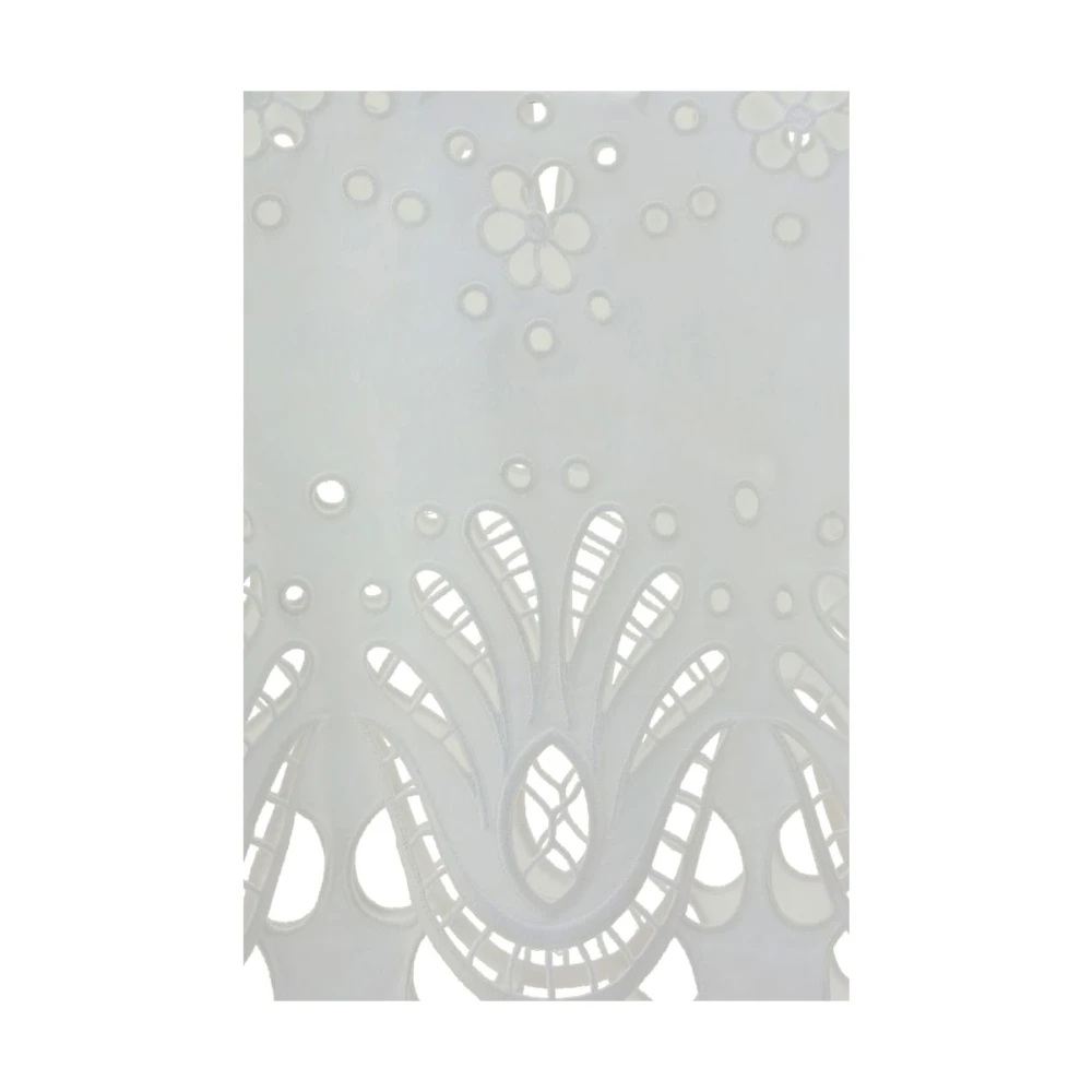 Dolce & Gabbana Bloemig katoenen top White Dames
