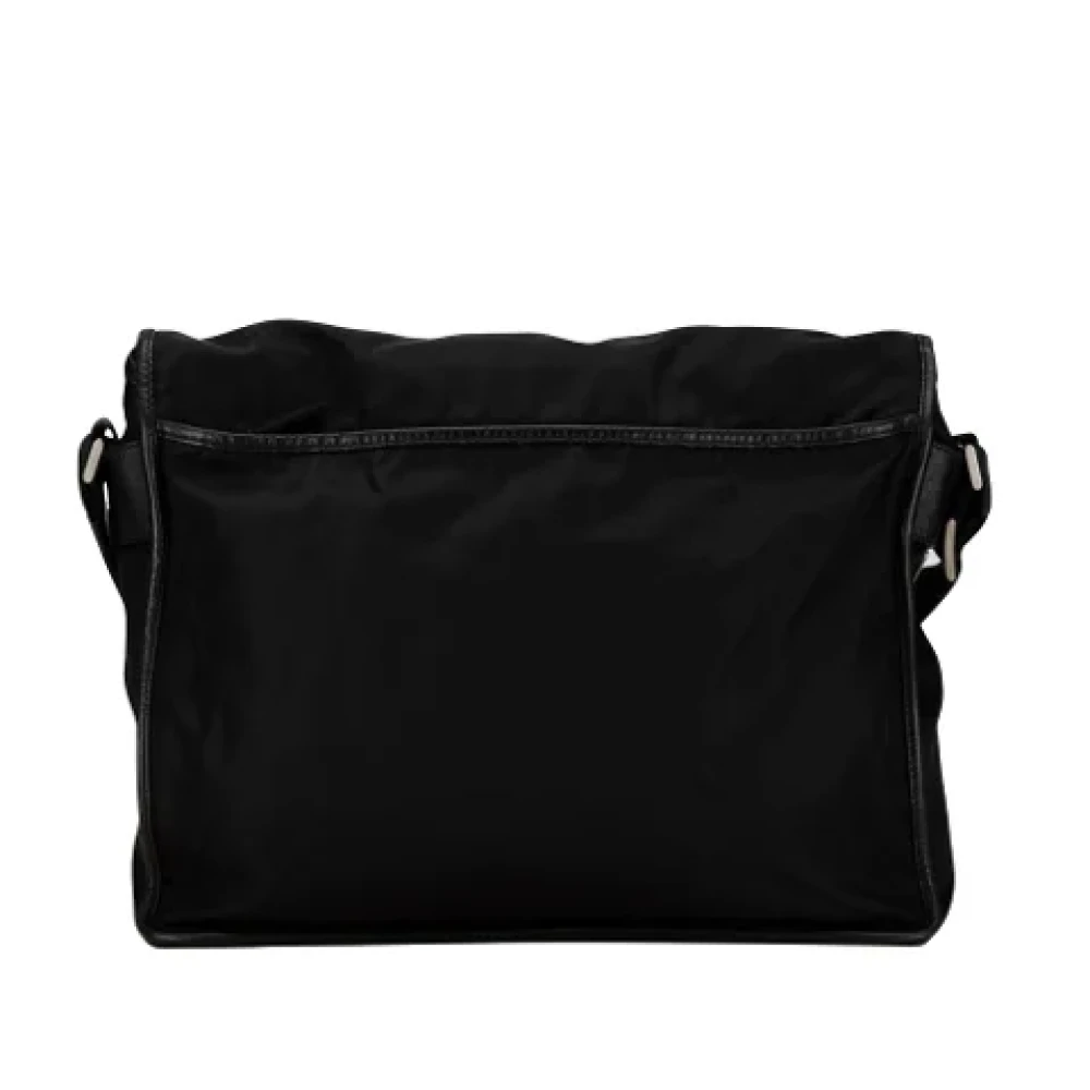 Prada Vintage Pre-owned Fabric prada-bags Black Dames