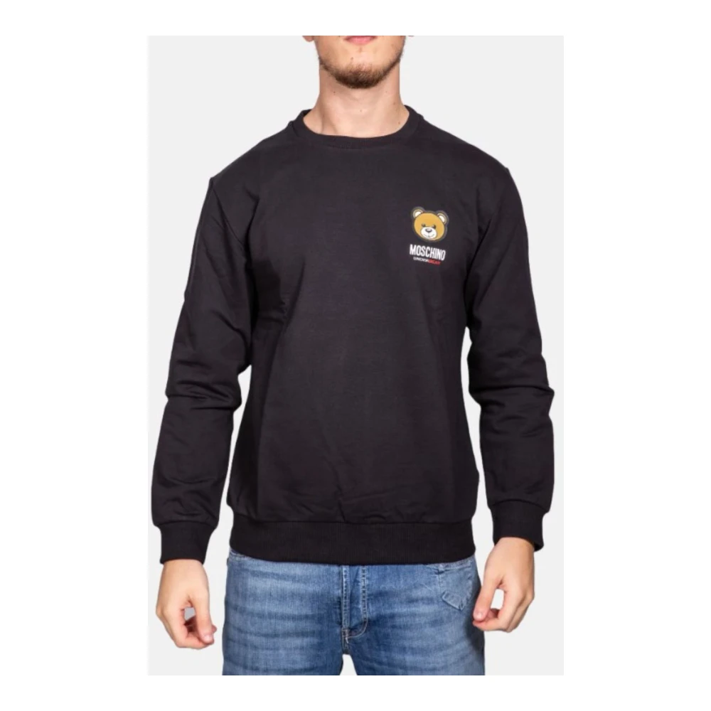 Moschino Herenondergoed Sweatshirt Black Heren