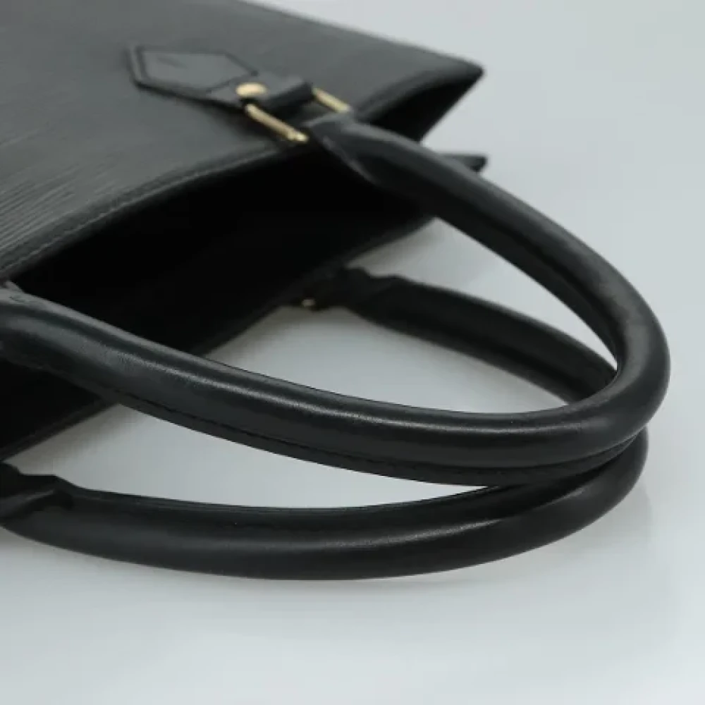 Louis Vuitton Vintage Pre-owned Leather handbags Black Dames