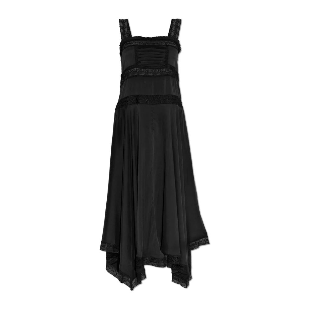 Ganni Black Silk Casual Dress - IT38 | S - Image 2