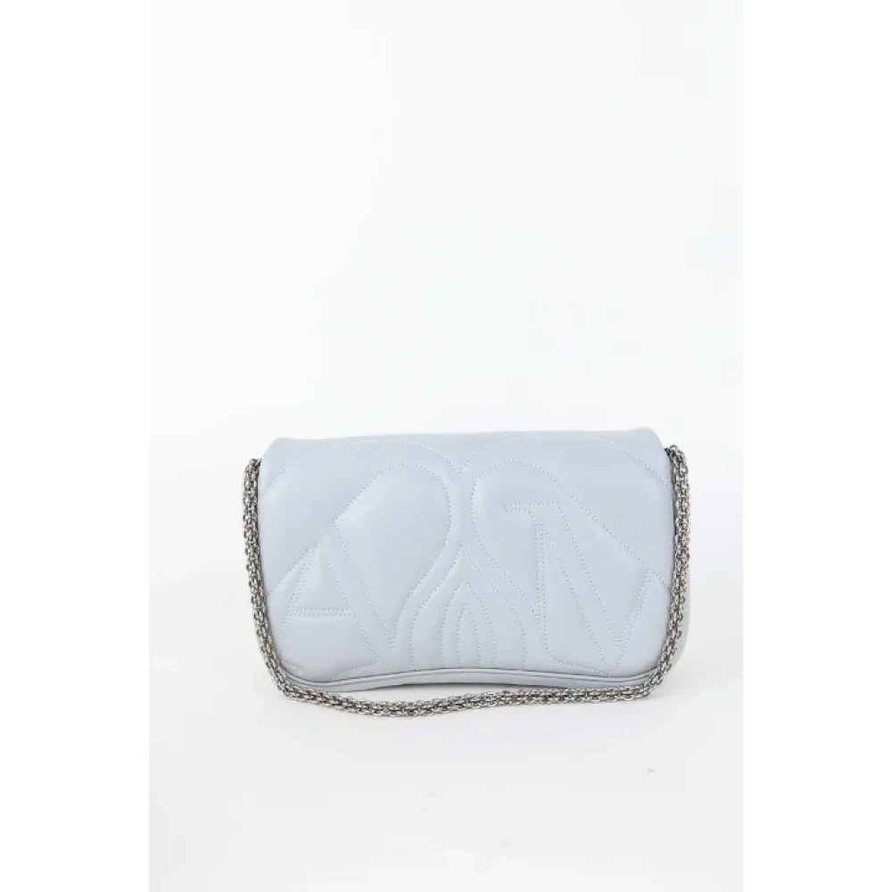 Alexander McQueen Pre-owned Leather shoulder-bags Gray Dames