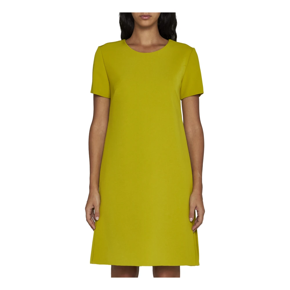 Blanca Vita Limoen Groene A-Lijn Mini Jurk Green Dames