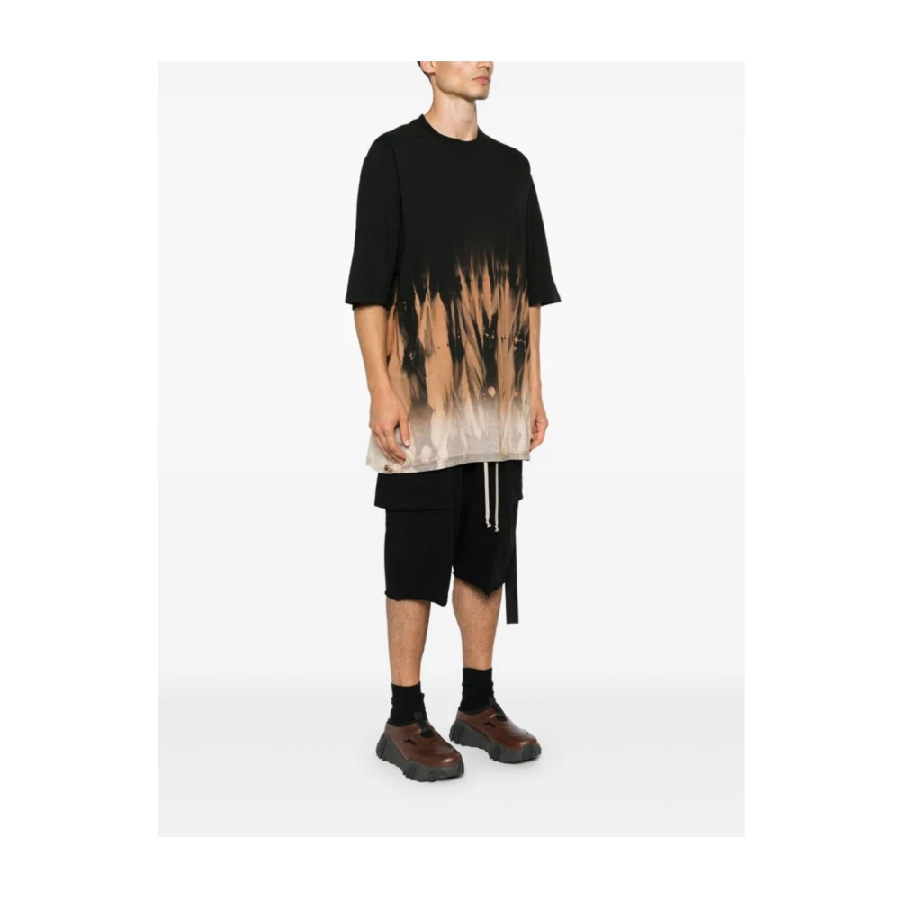 Rick Owens Jumbo SS T-shirt voor mannen Black Heren