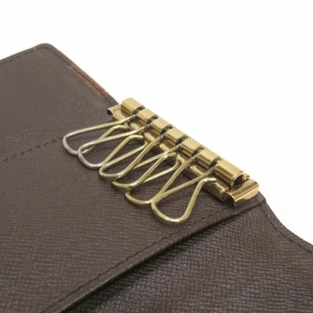 Louis Vuitton Vintage Pre-owned Canvas key-holders Brown Dames