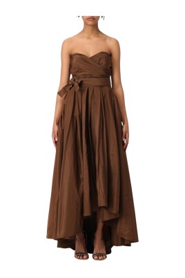elegant-taffeta-wrap-dress