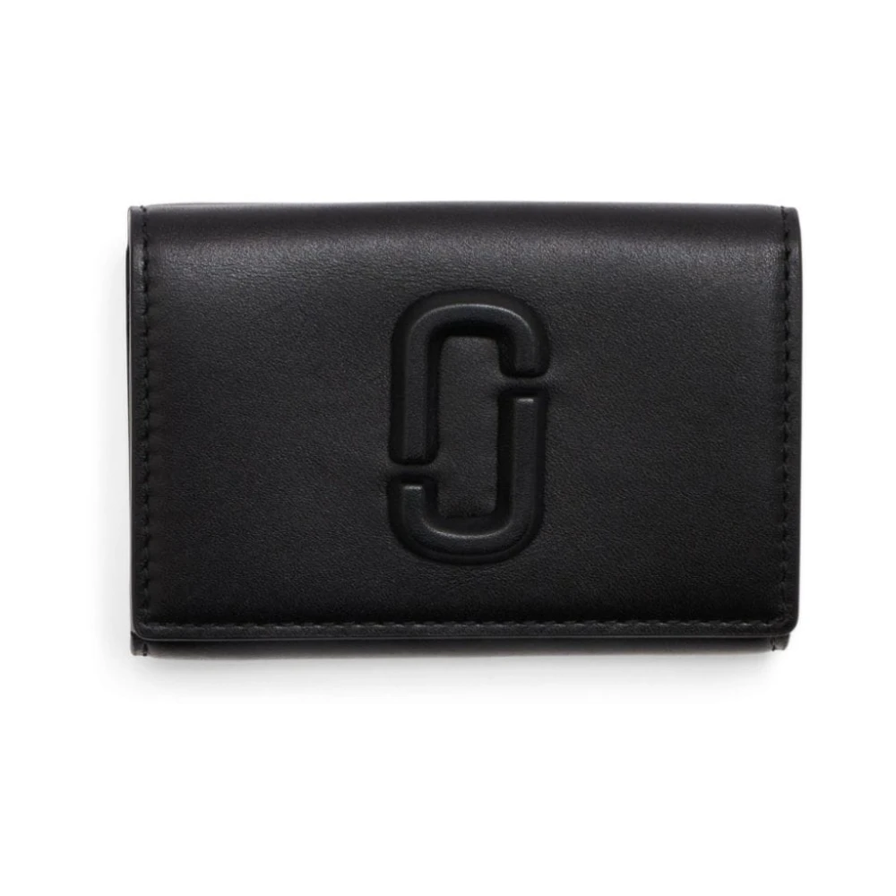 Marc Jacobs Leather Continental Wallet Black Dames