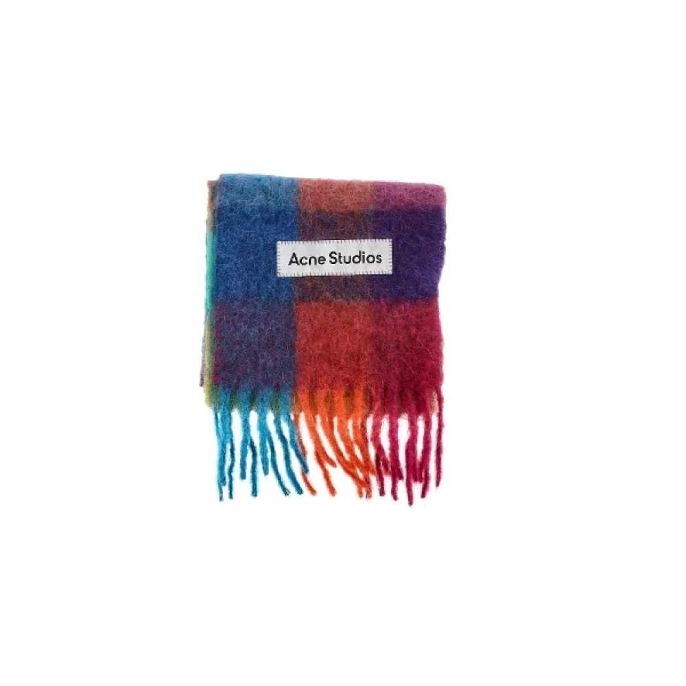 Acne Studios Pre-owned Wool scarves Multicolor Dames