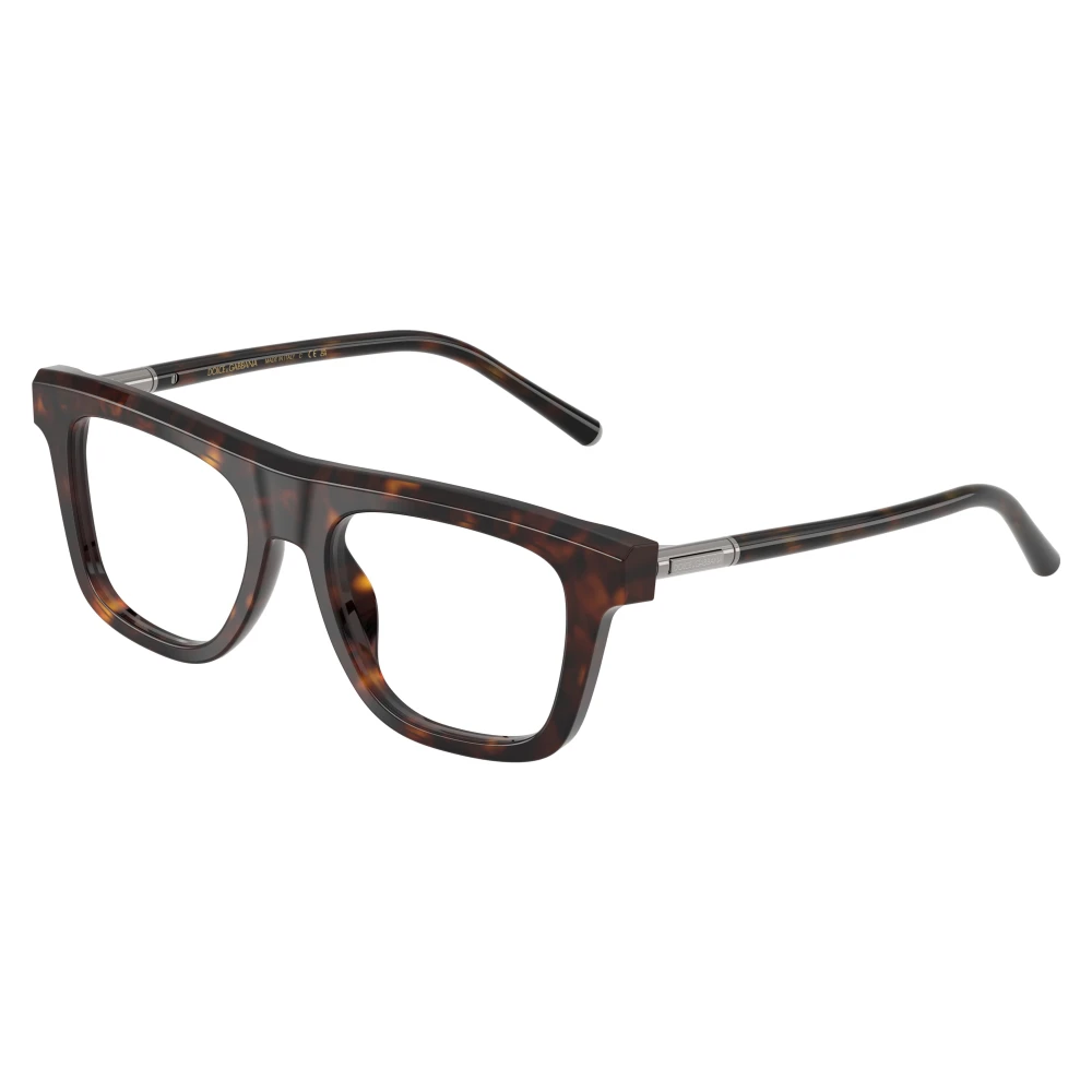 Dolce & Gabbana Men's Brown Glasses, 51 Mm, Square Optical Frame