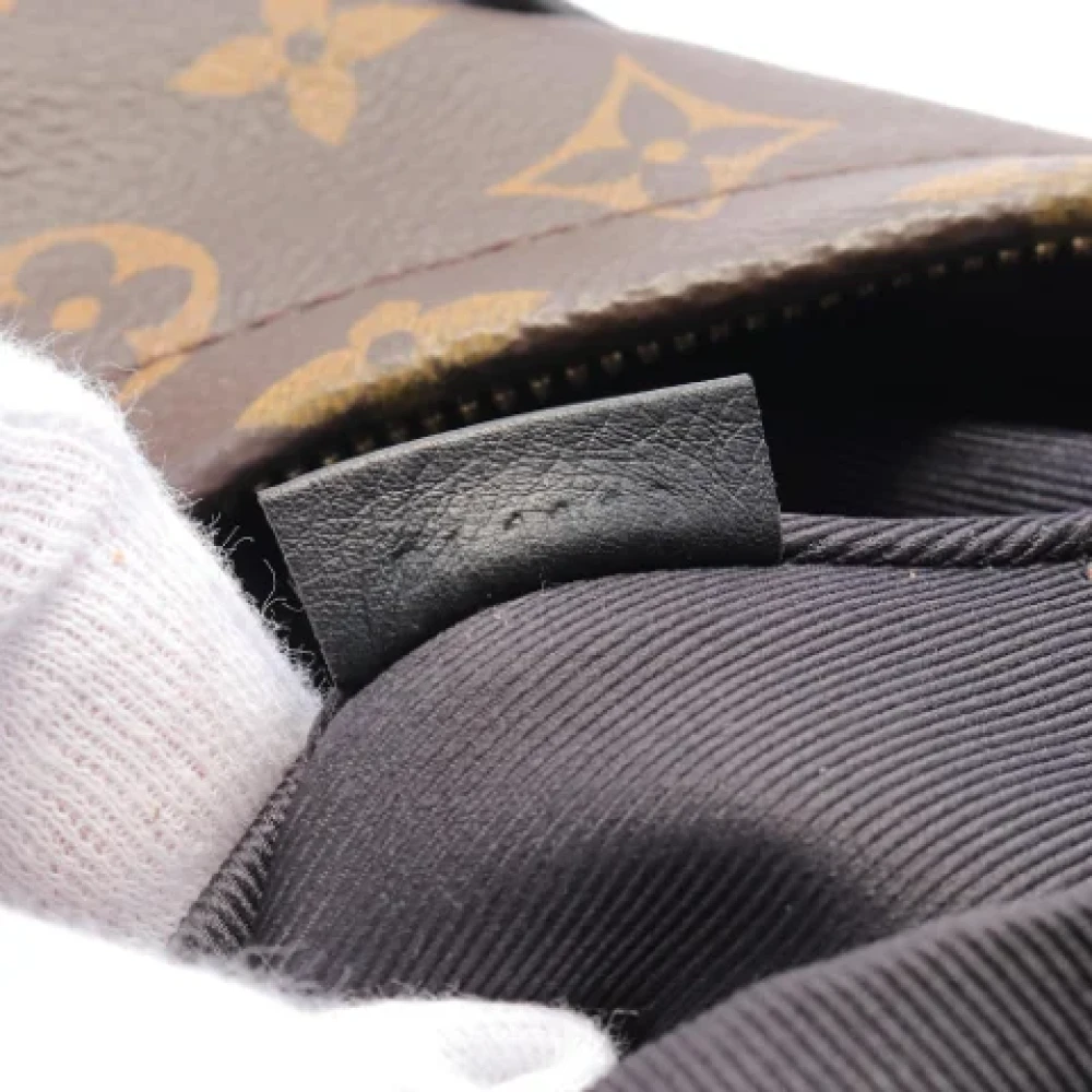 Louis Vuitton Vintage Pre-owned Canvas backpacks Brown Dames