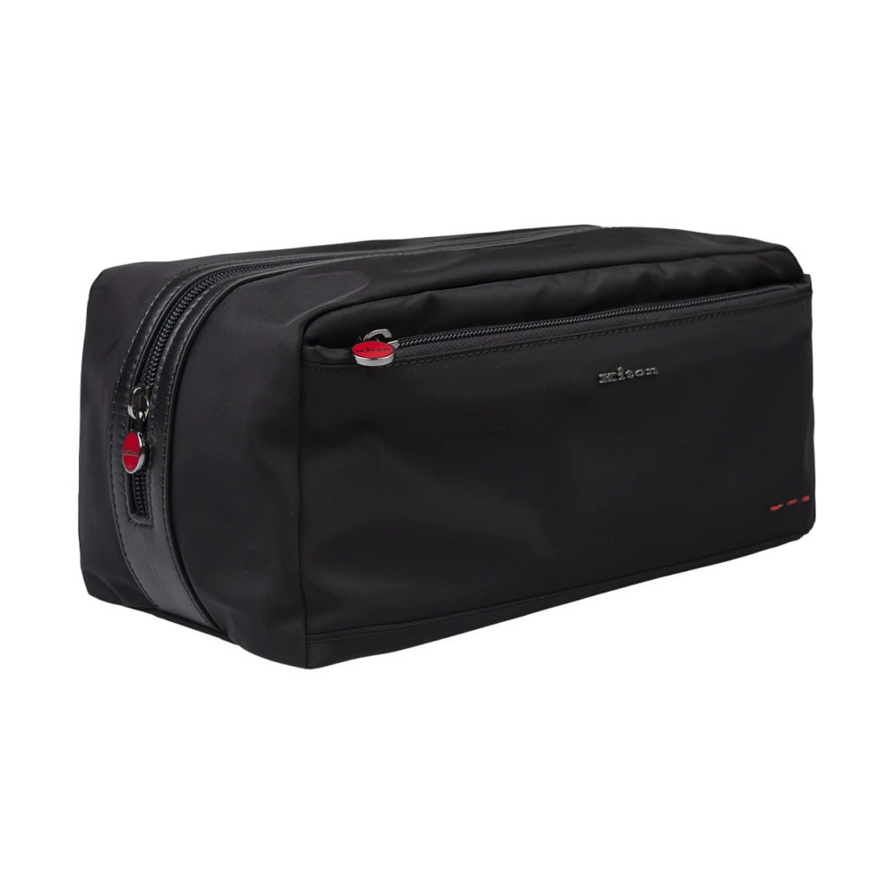 Kiton Zwarte Gebreide Trui Black Heren