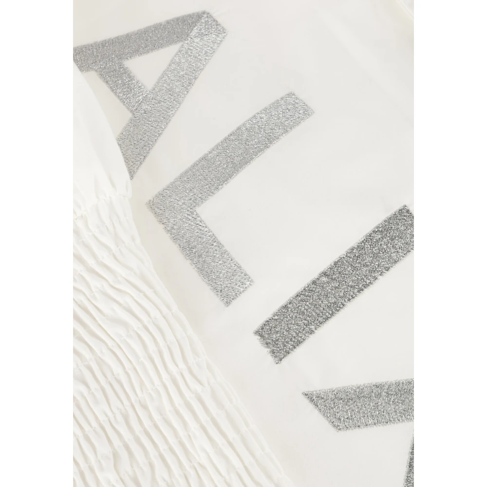 Alix The Label Witte Oversized Blouse Veelzijdige Stijl White Dames